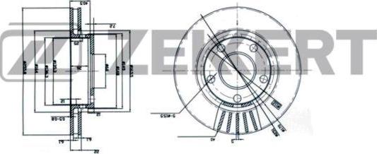 Zekkert BS-6202 - Kočioni disk www.molydon.hr