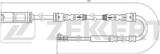 Zekkert BS-8099 - Signalni kontakt, trosenje kočione plocice www.molydon.hr