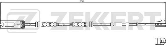 Zekkert BS-8034 - Signalni kontakt, trosenje kočione plocice www.molydon.hr