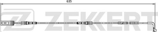 Zekkert BS-8033 - Signalni kontakt, trosenje kočione plocice www.molydon.hr