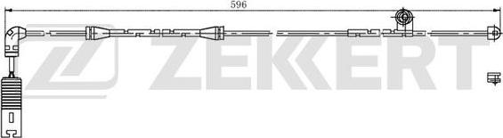 Zekkert BS-8025 - Signalni kontakt, trosenje kočione plocice www.molydon.hr