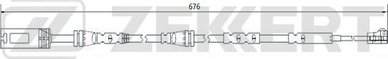 Zekkert BS-8075 - Signalni kontakt, trosenje kočione plocice www.molydon.hr