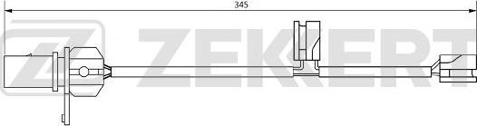 Zekkert BS-8078 - Signalni kontakt, trosenje kočione plocice www.molydon.hr