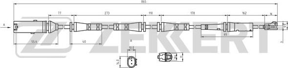 Zekkert BS-8131 - Signalni kontakt, trosenje kočione plocice www.molydon.hr