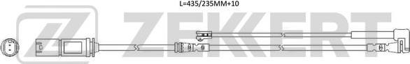 Zekkert BS-8128 - Signalni kontakt, trosenje kočione plocice www.molydon.hr