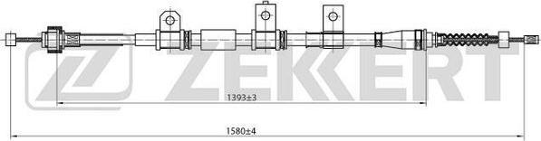 Zekkert BZ-1068 - Sajla ručne kočnice www.molydon.hr