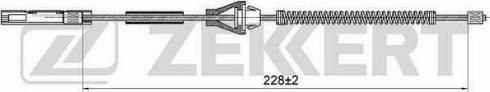 Zekkert BZ-1184 - Sajla ručne kočnice www.molydon.hr