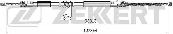 Zekkert BZ-1224 - Sajla ručne kočnice www.molydon.hr