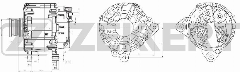 Zekkert GE-1005 - Alternator www.molydon.hr