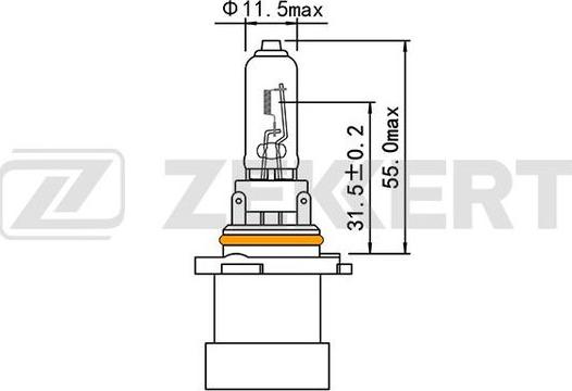 Zekkert LP-1145 - Žarulja, glavni far www.molydon.hr