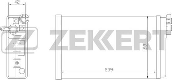 Zekkert MK-5011 - Izmjenjivač topline, grijanje unutrasnjeg prostora www.molydon.hr