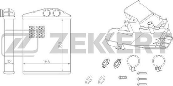 Zekkert MK-5084 - Izmjenjivač topline, grijanje unutrasnjeg prostora www.molydon.hr