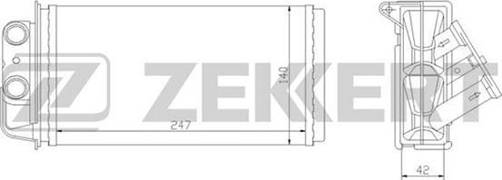 Zekkert MK-5036 - Izmjenjivač topline, grijanje unutrasnjeg prostora www.molydon.hr