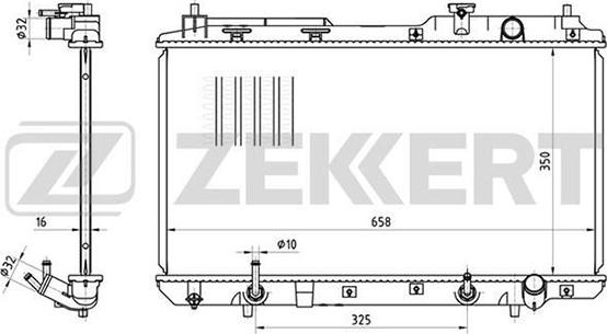 Zekkert MK-1099 - Hladnjak, hladjenje motora www.molydon.hr