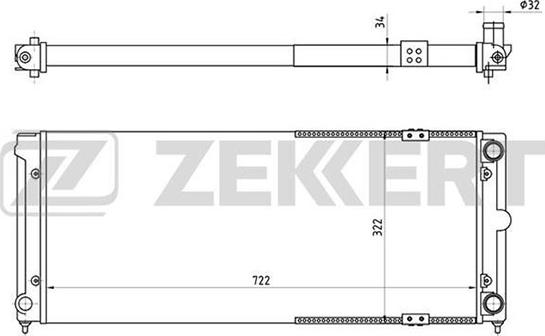 Zekkert MK-1031 - Hladnjak, hladjenje motora www.molydon.hr