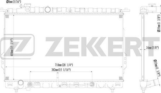 Zekkert MK-1120 - Hladnjak, hladjenje motora www.molydon.hr