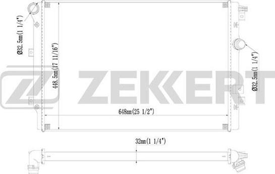 Zekkert MK-1231 - Hladnjak, hladjenje motora www.molydon.hr