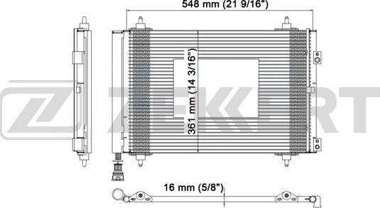 Zekkert MK-3001 - Kondenzator, klima-Uređaj www.molydon.hr