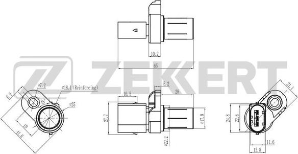 Zekkert SE-4096 - Davač impulsa, radilica www.molydon.hr