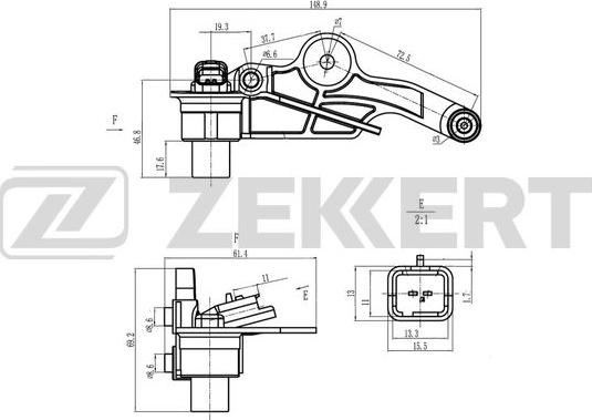 Zekkert SE-4054 - Davač impulsa, radilica www.molydon.hr