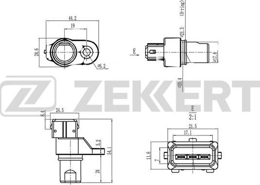 Zekkert SE-4065 - Davač impulsa, radilica www.molydon.hr