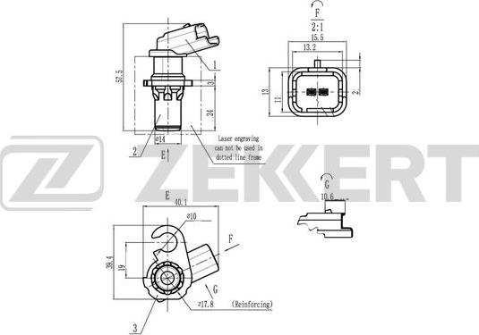 Zekkert SE-4083 - Davač impulsa, radilica www.molydon.hr