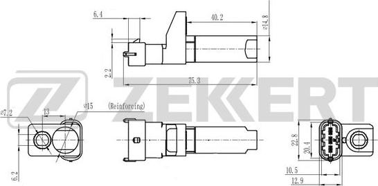 Zekkert SE-4076 - Davač impulsa, radilica www.molydon.hr