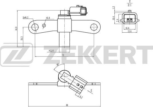 Zekkert SE-4072 - Davač impulsa, radilica www.molydon.hr