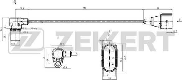 Zekkert SE-4077 - Davač impulsa, radilica www.molydon.hr