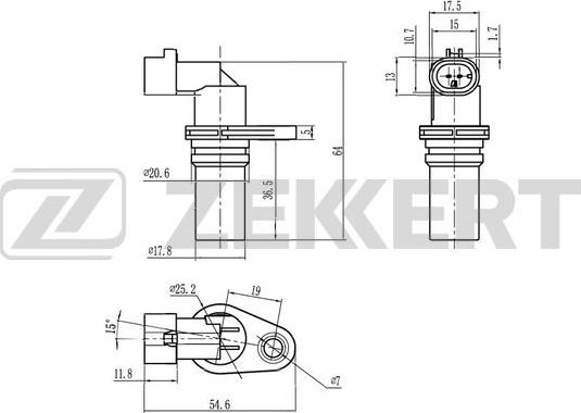 Zekkert SE-4109 - Davač impulsa, radilica www.molydon.hr