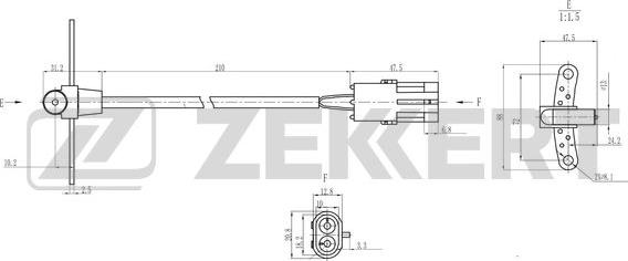 Zekkert SE-4112 - Davač impulsa, radilica www.molydon.hr