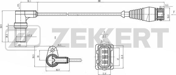 Zekkert SE-4124 - Davač impulsa, radilica www.molydon.hr