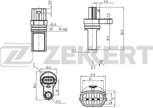 Zekkert SE-4123 - Davač impulsa, radilica www.molydon.hr