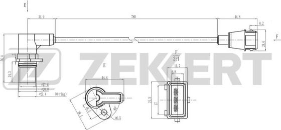 Zekkert SE-4127 - Davač impulsa, radilica www.molydon.hr