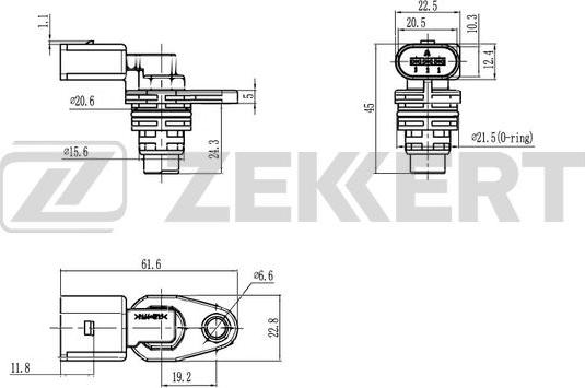 Zekkert SE-5056 - Senzor, položaj bregastog vratila www.molydon.hr