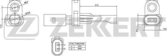 Zekkert SE-6025 - Senzor, broj obrtaja kotača www.molydon.hr