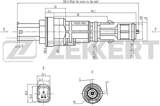 Zekkert SE-8504 - Senzor, brzina www.molydon.hr