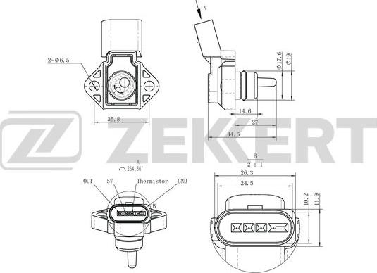 Zekkert SE-2014 - Mjerač zapremine zraka www.molydon.hr