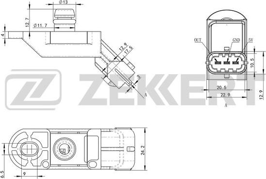 Zekkert SE-2012 - Mjerač zapremine zraka www.molydon.hr