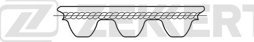 Zekkert ZR-1017 - Zupčasti remen  www.molydon.hr