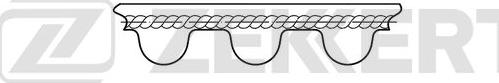Zekkert ZR-1023 - Zupčasti remen  www.molydon.hr