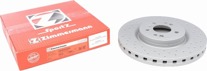 Zimmermann 400.3683.52 - Kočioni disk www.molydon.hr