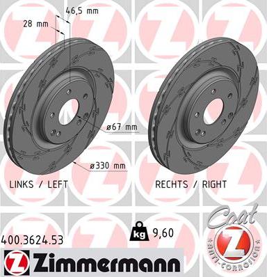 Zimmermann 400.3624.53 - Kočioni disk www.molydon.hr