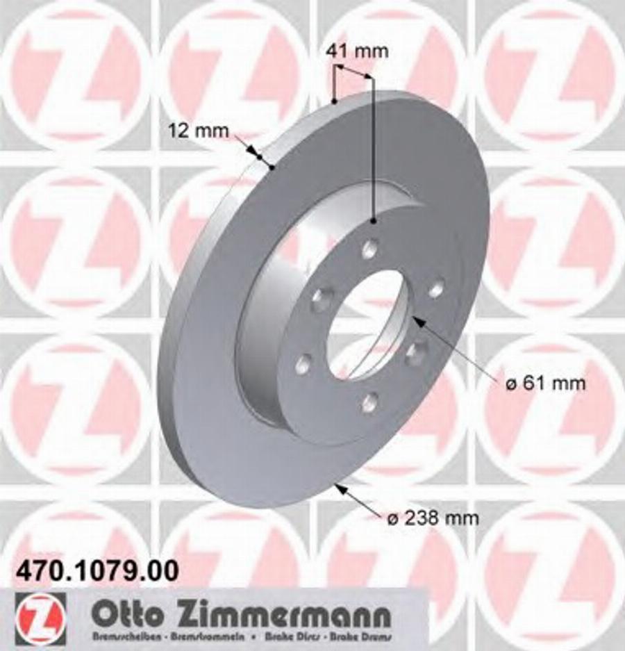 Zimmermann 470.1079.00 - Kočioni disk www.molydon.hr