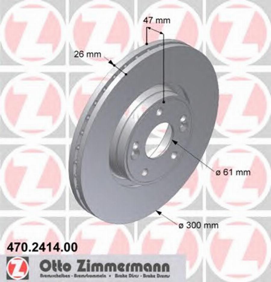 Zimmermann 470 2414 00 - Kočioni disk www.molydon.hr