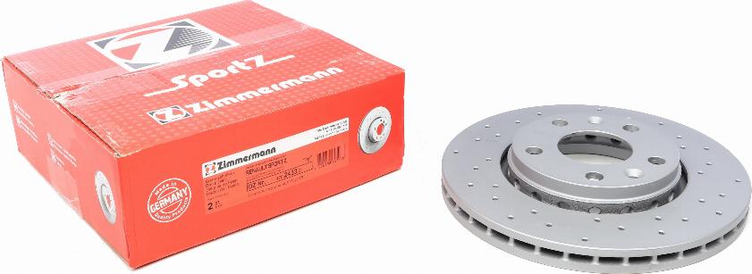 Zimmermann 470.2433.52 - Kočioni disk www.molydon.hr