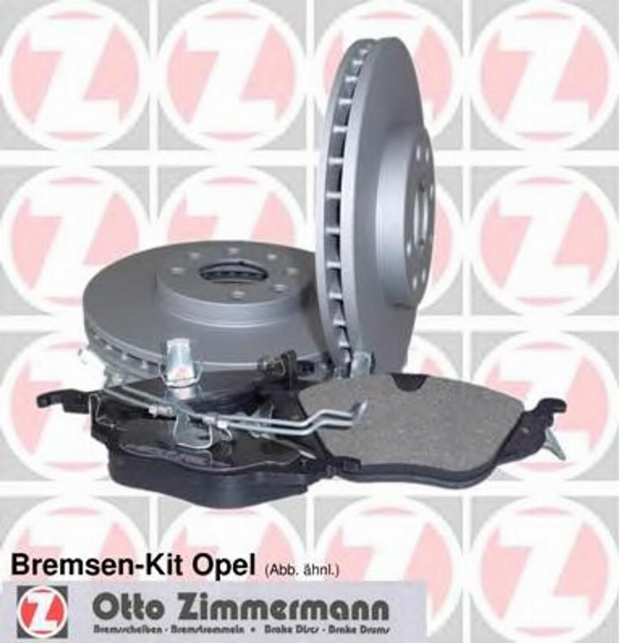 Zimmermann 640.4201.00 - Komplet kočnica, disk-kočnica www.molydon.hr