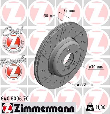 Zimmermann 640.8006.70 - Kočioni disk www.molydon.hr