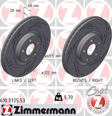 Zimmermann 610.3725.53 - Kočioni disk www.molydon.hr