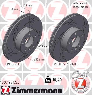 Zimmermann 150.1271.53 - Kočioni disk www.molydon.hr